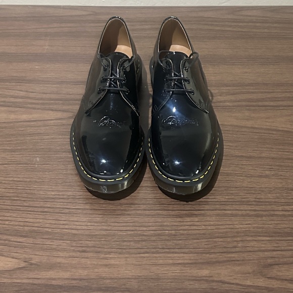 Limited Edition Dr. Martens x Undercover Jun Takahashi Black Patent Derby Shoes - Picture 2 of 7